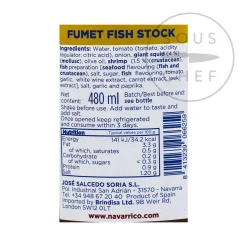 Navarrico Spanish Ingredients|Stock & Bouillon^Fumet Fish Stock, 480ml