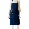 Linen Tales Kitchen Textiles & Clothing^Navy Daily Linen Apron