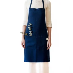 Linen Tales Kitchen Textiles & Clothing^Navy Daily Linen Apron