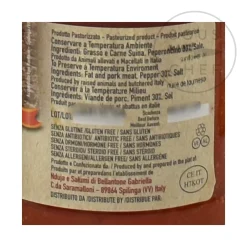 Spilinga Italian Ingredients|Sauces & Condiments^Nduja, 180g