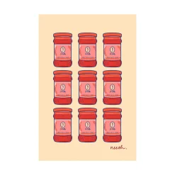 Neesh Home Kitchen Textiles & Clothing^Chilli Crisp Tea Towel