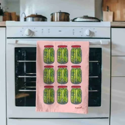 Neesh Home Kitchen Textiles & Clothing^Pickles Tea Towel