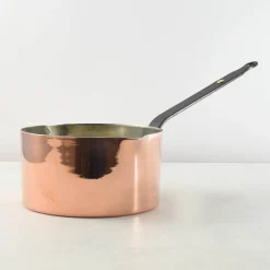 Netherton Foundry Made In The Uk|Pots & Pans^Copper Milk Pan, 6"