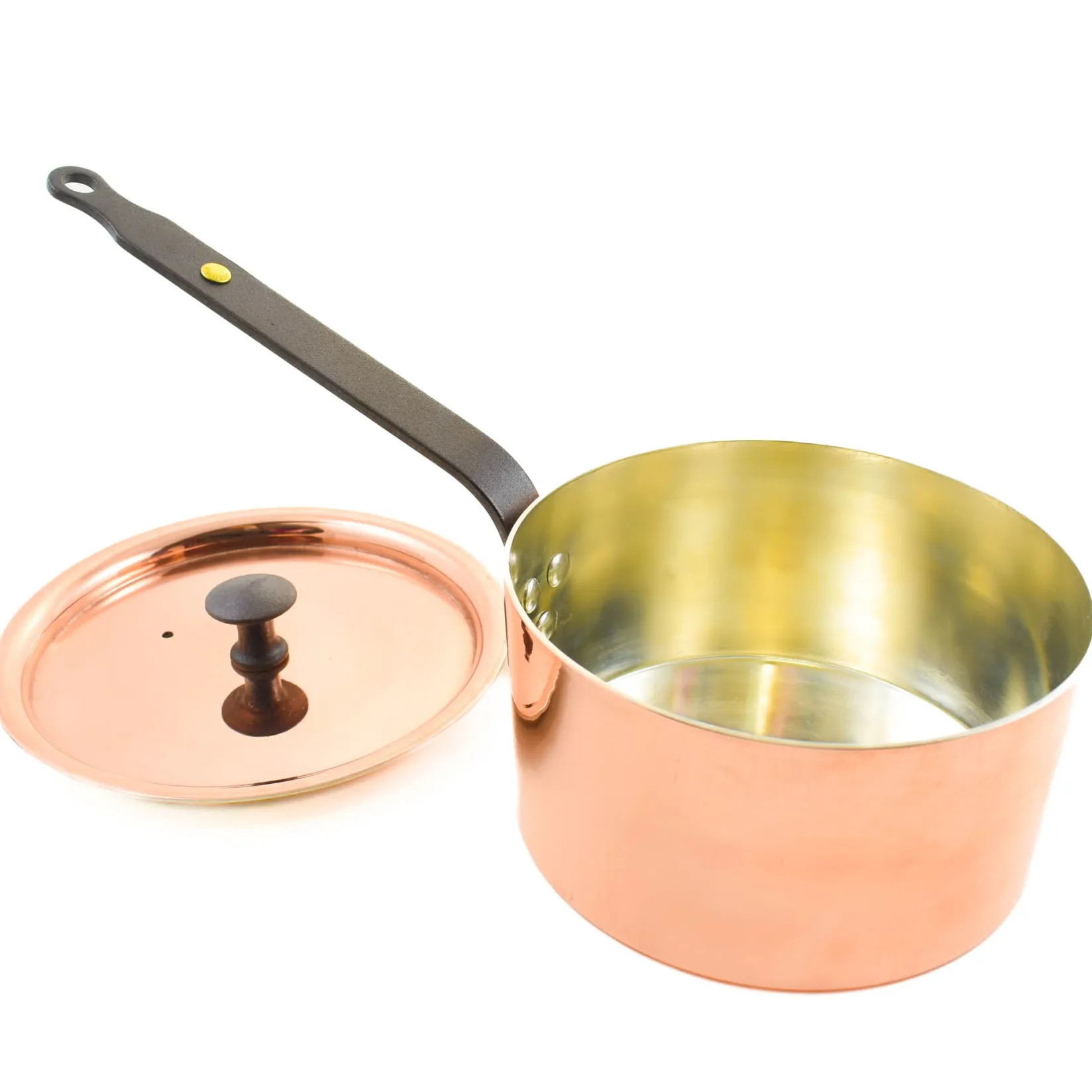 Netherton Foundry Made In The Uk|Pots & Pans^Copper Saucepan with Lid