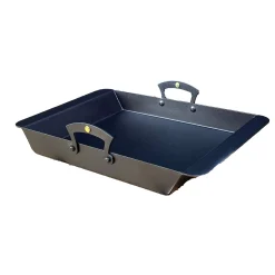 Netherton Foundry Baking Supplies & Equipment^Spun Iron Roasting Tray, 22x24cm