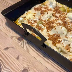 Netherton Foundry Baking Supplies & Equipment^Spun Iron Roasting Tray, 22x24cm