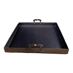 Netherton Foundry Baking Supplies & Equipment^Spun Iron Focaccia Tray, 38cm