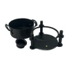 Netherton Foundry Pots & Pans^Spun Iron Fondue Set, 975ml