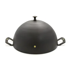 Netherton Foundry Made In The Uk|Baking Supplies & Equipment^Spun Iron Baking Cloche with Baking Plate