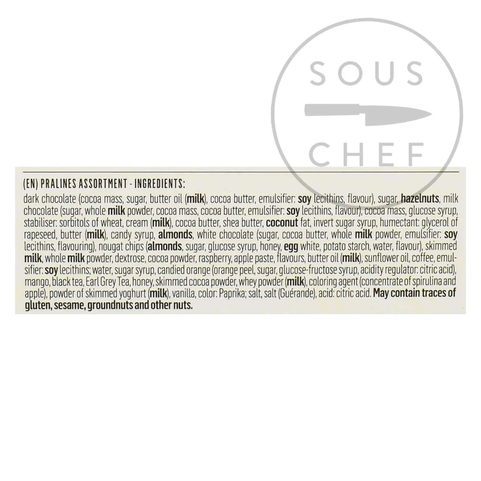 Neuhaus Ingredients Brands|French Ingredients^Dark Belgian Chocolate Selection, 265g