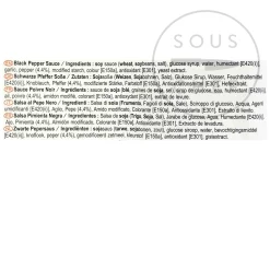 Nihon Shokken Ingredients Brands|Japanese Ingredients^Black Pepper Sauce, 2kg