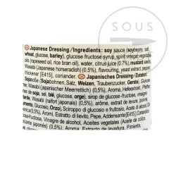 Nihon Shokken Ingredients Brands|Japanese Ingredients^Japanese Dressing, 1L