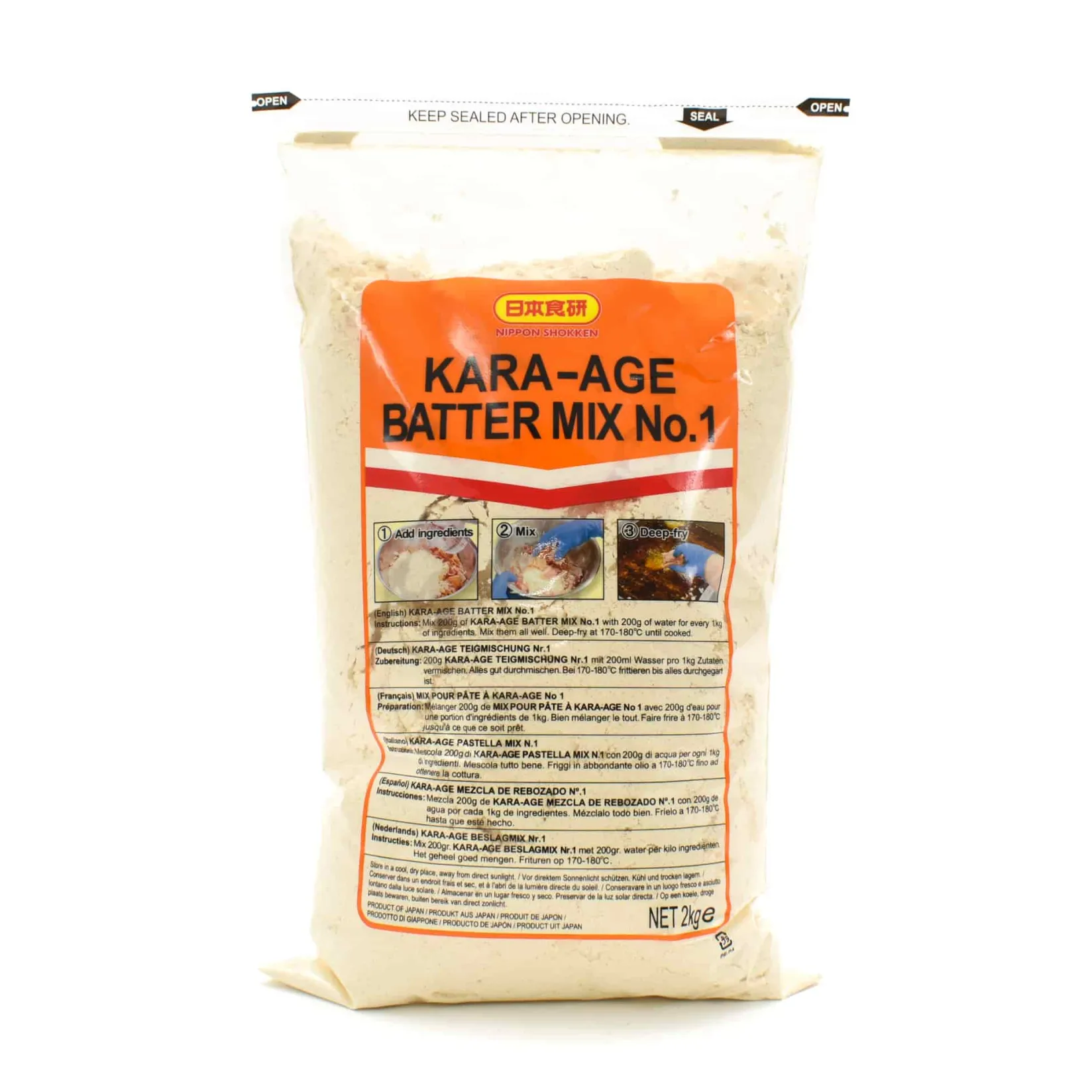 Nihon Shokken Ingredients Brands|Japanese Ingredients^Kara-age Batter Mix, 2kg