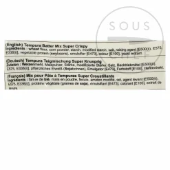 Nihon Shokken Japanese Ingredients|Sauces & Condiments^Tempura Batter Mix Super Crispy, 1.5kg