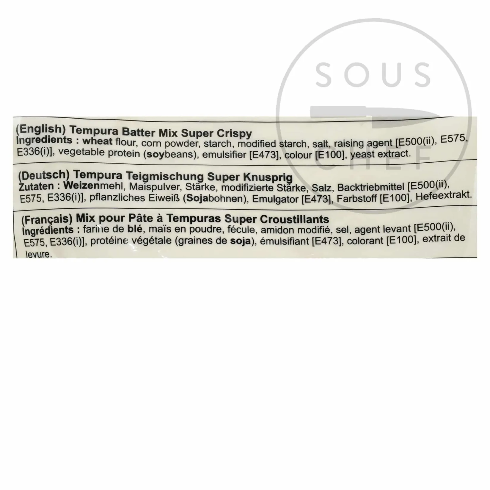 Nihon Shokken Japanese Ingredients|Sauces & Condiments^Tempura Batter Mix Super Crispy, 1.5kg