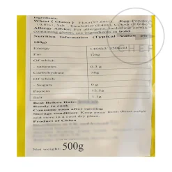 Nikko Ingredients Brands|Southeast Asian Ingredients^Egg Noodles, 500g