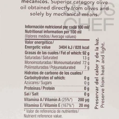 Nobleza del Sur Ingredients Brands|Spanish Ingredients^Centenarium Premium Picual Extra Virgin Olive Oil, 500ml