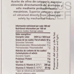 Nobleza del Sur Ingredients Brands|Spanish Ingredients^Premium Arbequina Extra Virgin Olive Oil, 500ml
