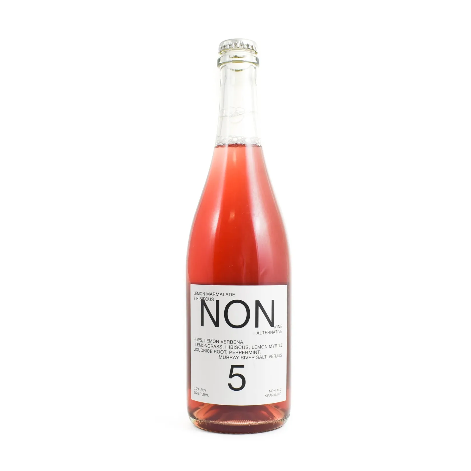 NON Ingredients Brands|Drinks^5 Lemon Marmalade & Hibiscus Alcoholic Wine, 750ml