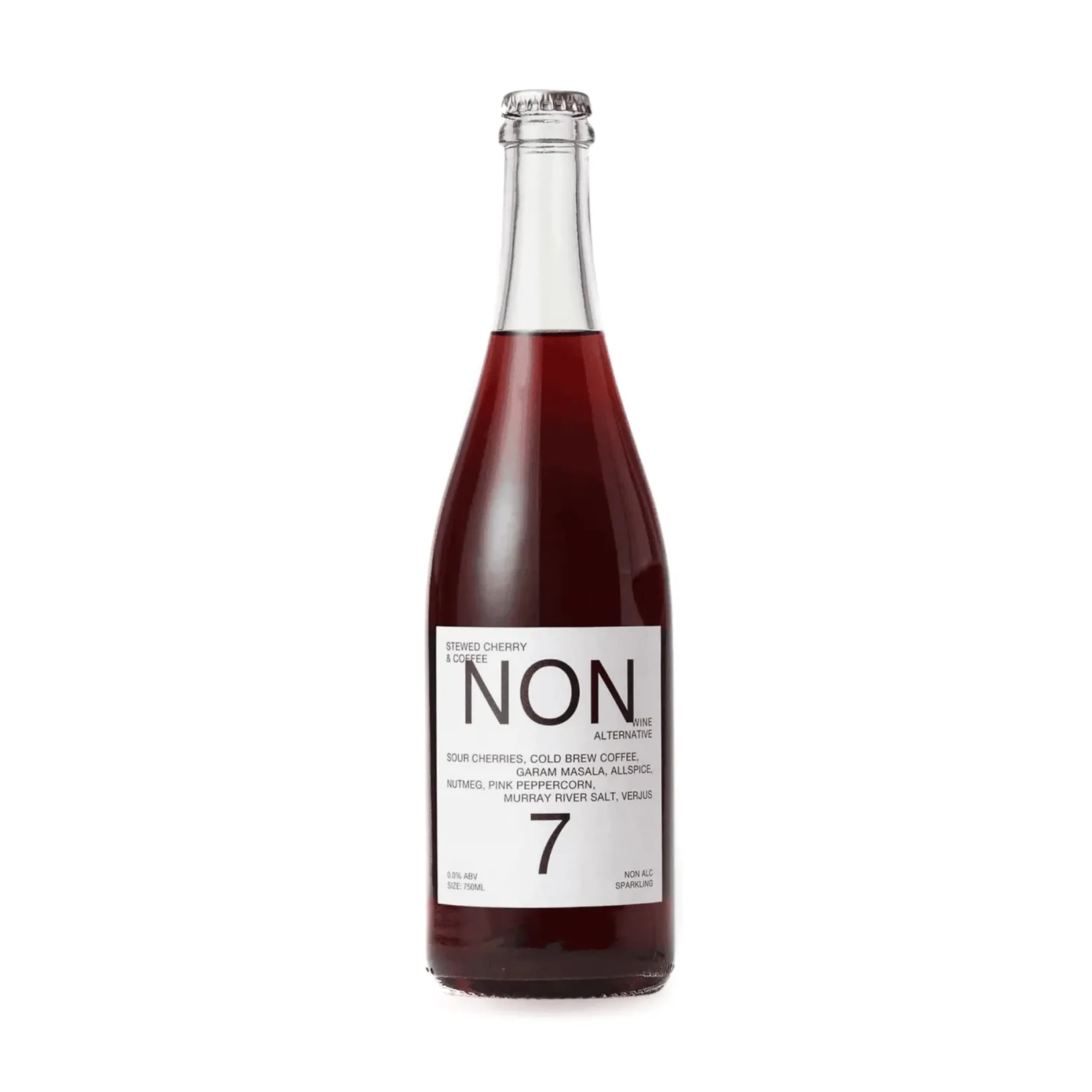 NON Ingredients Brands|Drinks^7 Stewed Cherry & Coffee Alcoholic Wine, 750ml