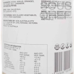 NON Ingredients Brands|Drinks^3 Toasted Cinnamon & Yuzu Alcoholic Wine, 750ml