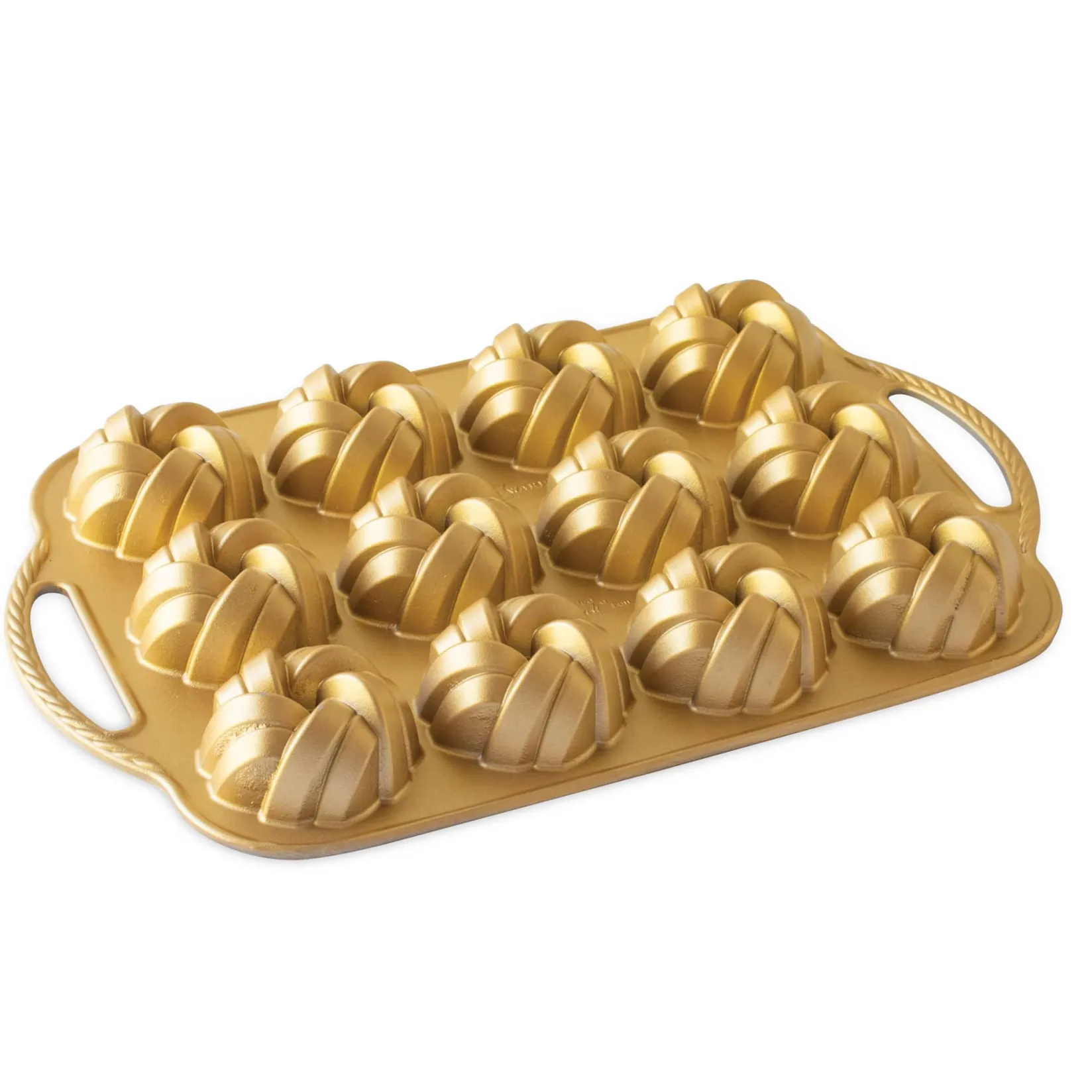 NordicWare Baking Supplies & Equipment^Gold Braided Mini Bundt Pan