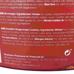 Nyakers Chocolate & Sweets|Cakes & Bakery^Ginger Snaps In Plastic Tub, 300g