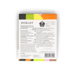 Ocelot Ingredients Brands|Chocolate & Sweets^Organic Dark Chocolate & Lemon Olive Oil Chocolate Bar, 70g