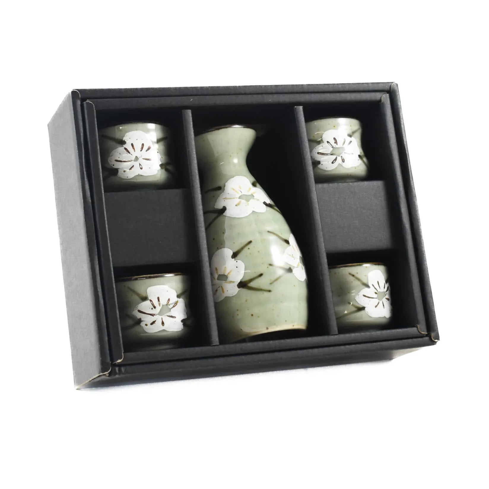 Kiji Stoneware & Ceramics Japanese Ingredients|Tableware Brands^Ocha Sake Set, 5 Pieces
