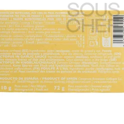 La Narval Spanish Ingredients|Tinned Fish & Seafood^Octopus with Garlic, 110g