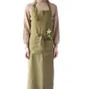 Linen Tales Kitchen Textiles & Clothing^Olive Chef Linen Apron