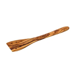 Naturally Med Middle Eastern Ingredients|Kitchen Tools & Utensils^Olive Wood Spatula with Holes, 30cm