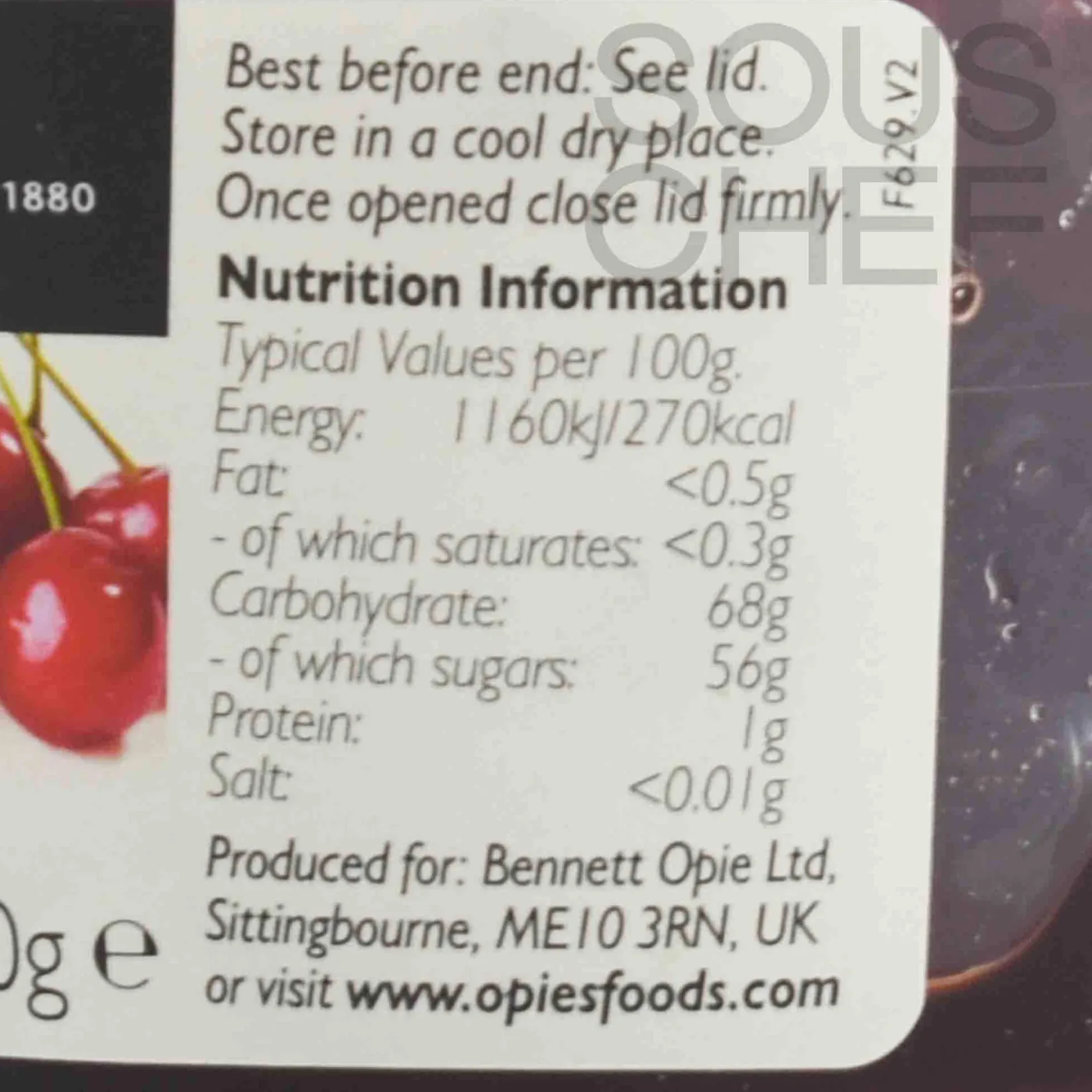 Opies Ingredients Brands|Baking Ingredients^Glace Cherries, 200g