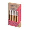 Opinel Kitchen Knives^4 Piece Olive Wood Handle Kitchen Essentials Knife Set