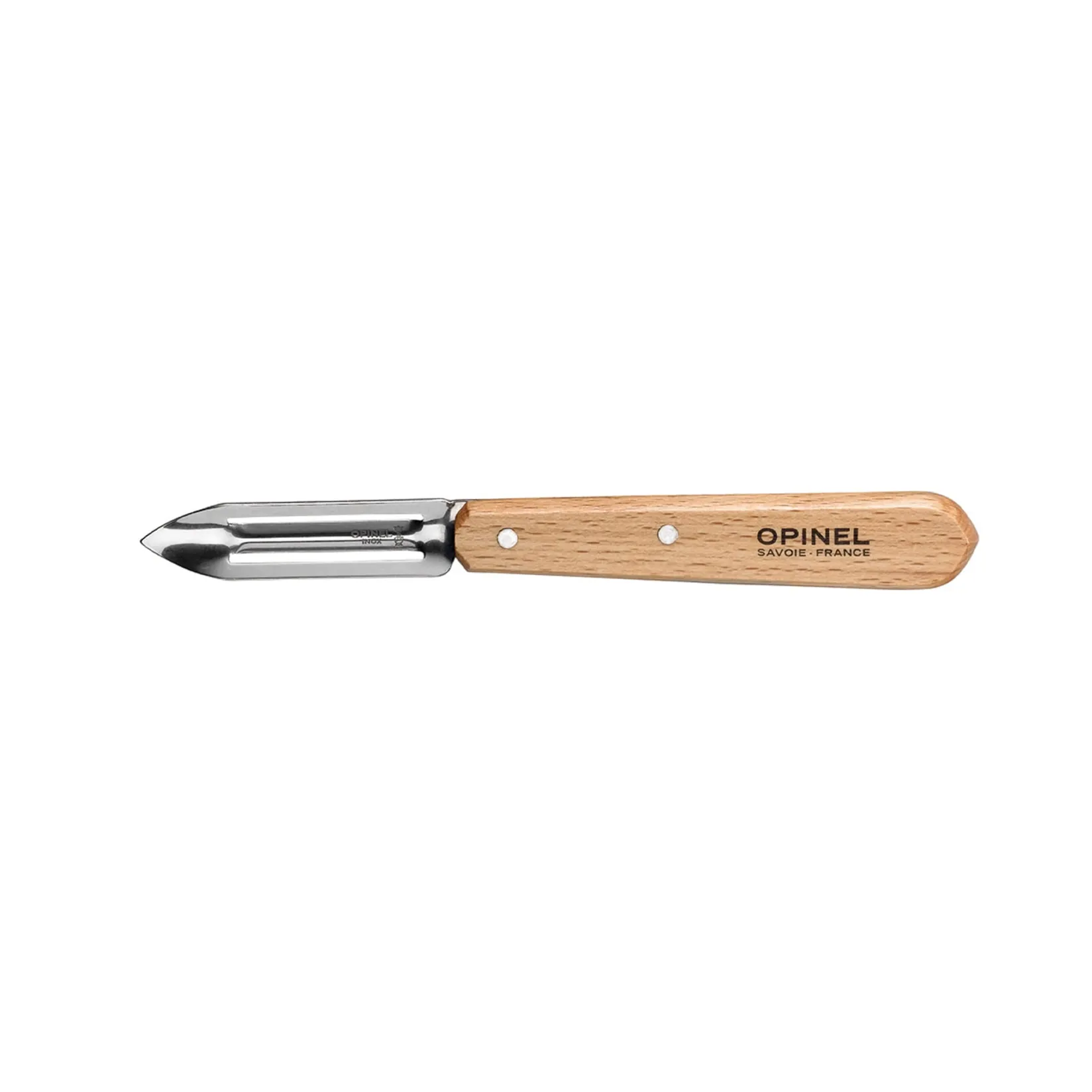 Opinel Kitchen Tools & Utensils^Beechwood Handle Peeler, 6cm