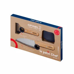 Opinel Kitchen Knives^Blue Le Petit Chef 3 Piece Children's Knife Set