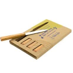 Opinel French Ingredients|Kitchen Knives^Bon Appetit Steak Knife Set N.125 Olive Wood