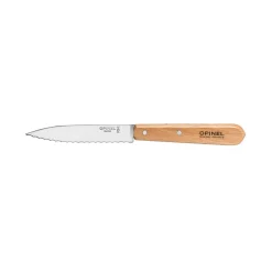 Opinel French Ingredients|Kitchen Knives^Essentials Beech Handle Serrated Knife N.113