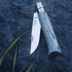 Opinel Kitchen Knives^Grey Birch Sandvik Folding Knife