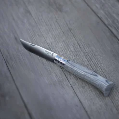 Opinel Kitchen Knives^Grey Birch Sandvik Folding Knife
