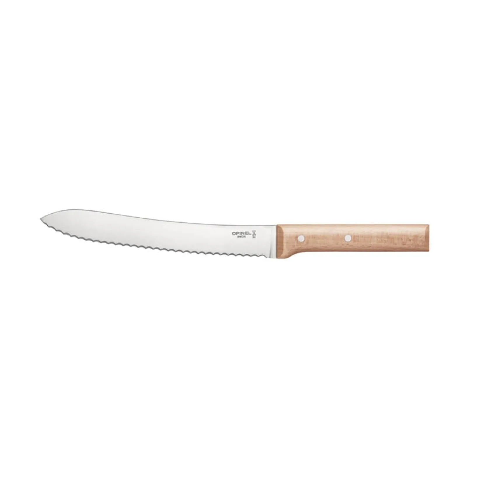 Opinel French Ingredients|Kitchen Knives^Parallele Beech Handle Bread Knife N.116