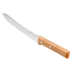 Opinel Kitchen Knives^Parallele Olive Wood Bread Knife, 21cm