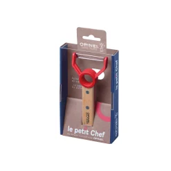 Opinel Kitchen Tools & Utensils^Red Le Petit Chef Children's Vegetable Peeler