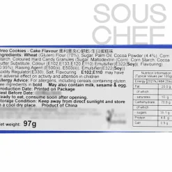 Oreo Ingredients Brands|Chinese Ingredients^Birthday Cake Cookies, 97g