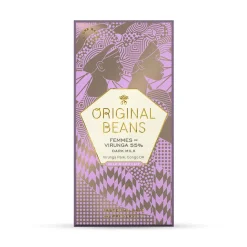 Original Beans Chocolate & Sweets|Ingredients Brands^55% Femmes de Virunga Dark Milk Chocolate Bar, 70g