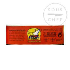 Ortiz Ingredients Brands|Spanish Ingredients^Sardines A La Antigua in Olive Oil, 140g