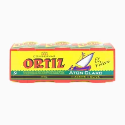 Ortiz Spanish Ingredients|Tinned Fish & Seafood^Yellowfin Tuna in Olive Oil, 3 x 92g Multipack
