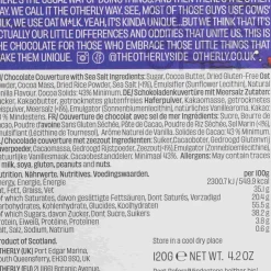 Otherly Ingredients Brands|Chocolate & Sweets^Sea Salt Oatm*lk Chocolate Bar, 120g