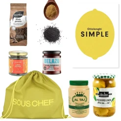 Sous Chef Kit Middle Eastern Ingredients|Ingredients Brands^Ottolenghi Simple Cookbook & Ingredients Set