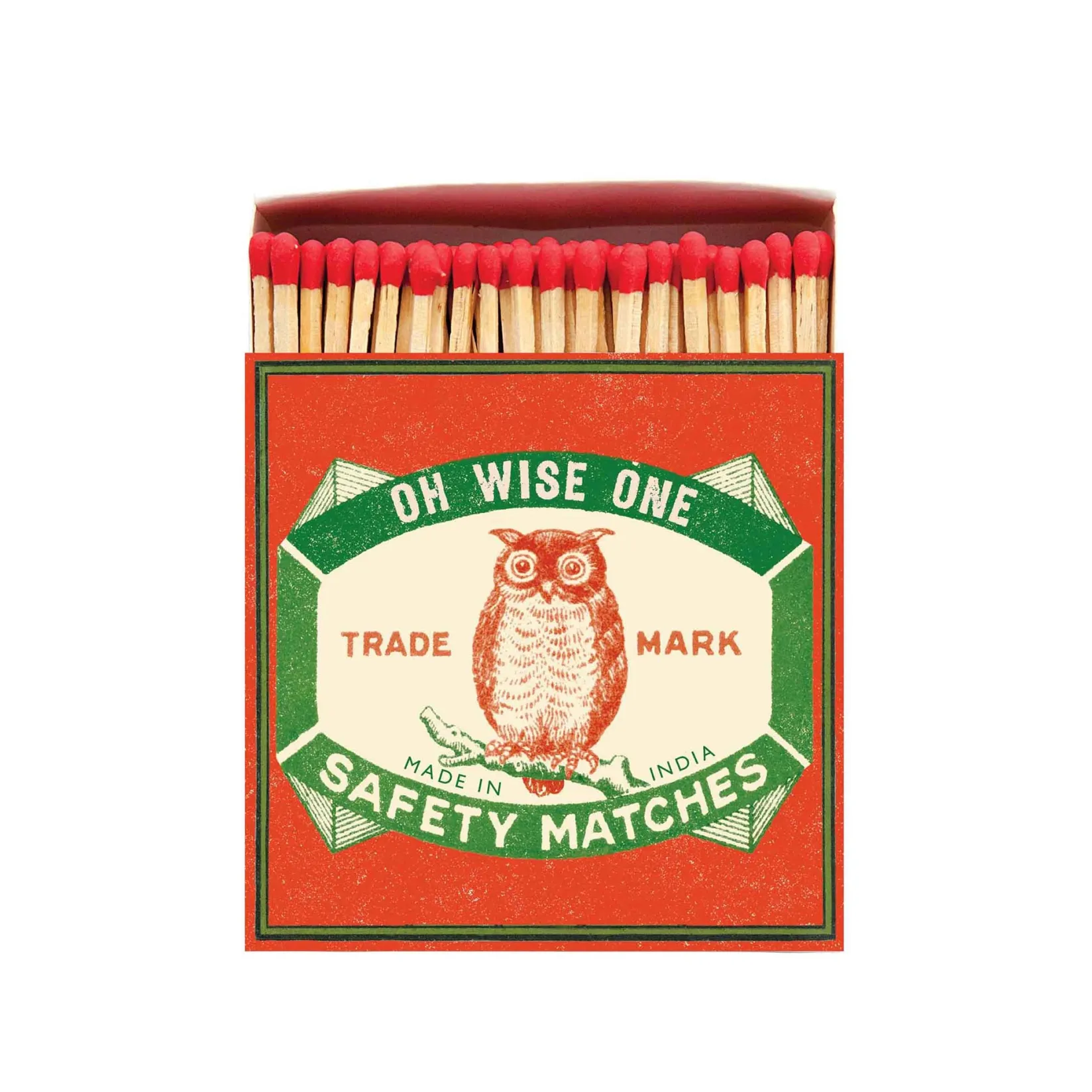Archivist Made In The Uk|Table Setting^Owl Luxury Safety Matches